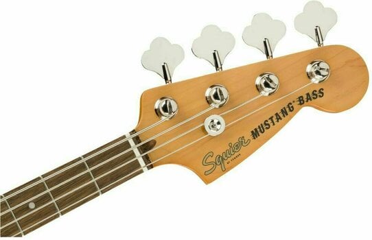 4-string Bassguitar Fender Squier Classic Vibe 60s Mustang Bass LRL Olympic White - 5