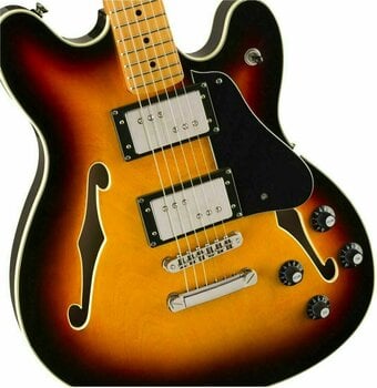 Halvakustisk gitarr Fender Squier Classic Vibe Starcaster MN 3-Tone Sunburst - 3