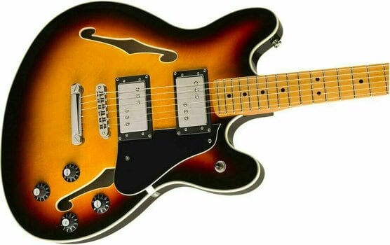 Gitara semi-akustyczna Fender Squier Classic Vibe Starcaster MN 3-Tone Sunburst - 4
