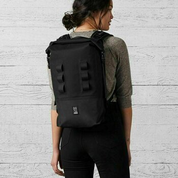 Lifestyle Backpack / Bag Chrome Urban Ex Rolltop Black/Black 18 L Backpack - 8