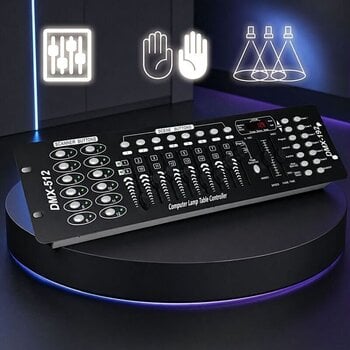 Apgaismojuma kontrolieris, saskarne Light4Me DMX 192 MKIII Apgaismojuma kontrolieris, saskarne - 7