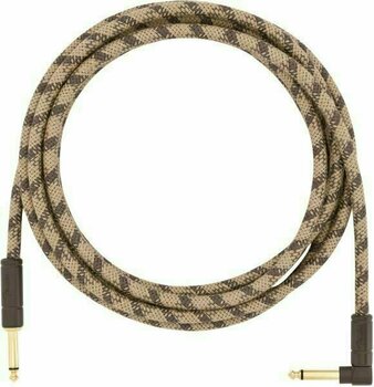 Instrument Cable Fender Festival Series Brown 3 m Straight - Angled - 2