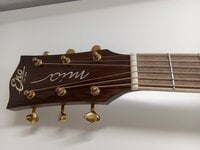 Eko guitars Mia D400ce Natural Guitare Dreadnought acoustique-électrique