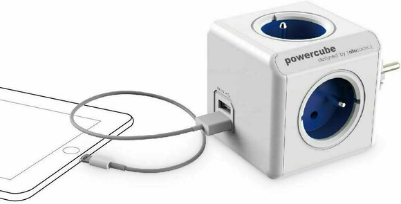 Voedingskabel PowerCube Original Blauw USB - 2