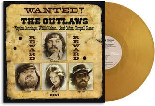 Schallplatte Waylon Jennings & Willie Nelson, Jessi Colter, Tompall Glaser - Wanted! The Outlaws (Reissue) (50th Anniversary Edition) (Gold Coloured) (LP) - 1