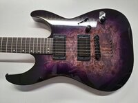 ESP LTD M-200DX Purple Burst Elektrische gitaar