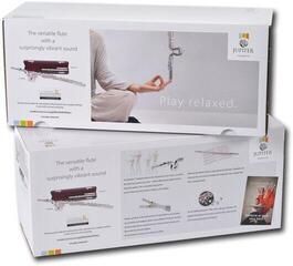 Concert flute Jupiter JFL700WRXE Flute, Waveline, incl. Extension Kit, Packaging Concert flute - 3