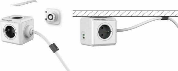 Power Cable PowerCube Extended Grey 150 cm USB - 4