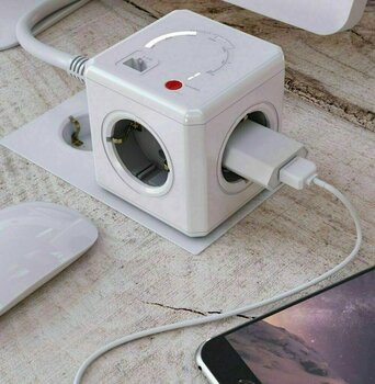 Power Cable PowerCube Extended White 150 cm Wifi - 6