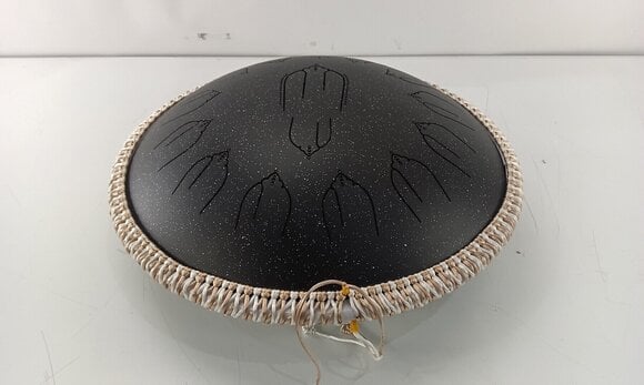 Tongue Drum Shamann 14" 15 Notes with EQ D Kurd 432Hz Spackle Black Tongue Drum (Endommagé) - 2