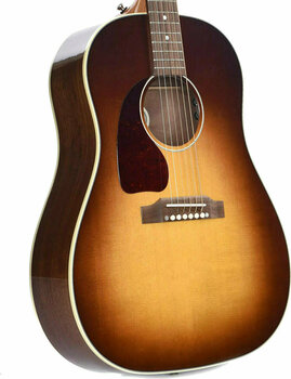 Guitare Dreadnought acoustique-électrique Gibson J-15 2019 Walnut Burst Lefty - 2