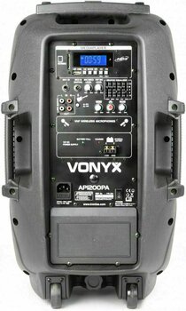 Batteridrevet PA-system Vonyx AP1200PA 2xUHF Batteridrevet PA-system - 5