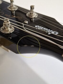 Elektriska gitarrer Gibson Les Paul Studio (Black Trim) Ebony Elektriska gitarrer (Begagnad) - 4