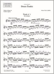 Note Editions Durand 12 Études Note - 1