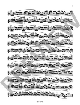 Note Musikverlag Zimmermann 30 Virtuoso Studies Op.75 For Flute - Book 1 Note - 3