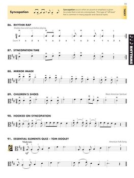 Note Hal Leonard Essential Elements 2000 for Strings - Book 2 + Media Online Note - 5