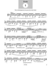 Note Max Eschig  Études simples - Estudios sencillos (Audio Online) Note - 1