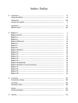 Note Max Eschig  Études simples - Estudios sencillos (Audio Online) Note - 3