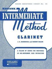 Note Rubank Publications Rubank Intermediate Method - Clarinet Note - 1
