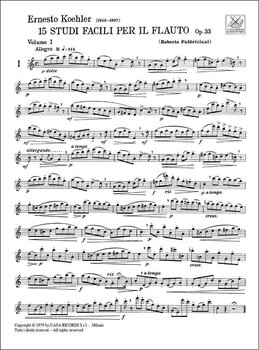 Sheet Music Ricordi Studi Op. 33 - Vol I Sheet Music - 2