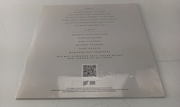 Vinyl Record Gucci Mane - Breath Of Fresh Air (Limited Edition) (Clear Coloured) (LP) (Just unboxed) - 5