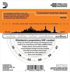 Струни за акустична китара D'Addario EXP10 Струни за акустична китара - 1