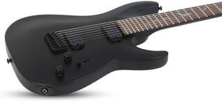 Električna gitara Schecter DAMIEN-7 Satin Black Električna gitara - 1
