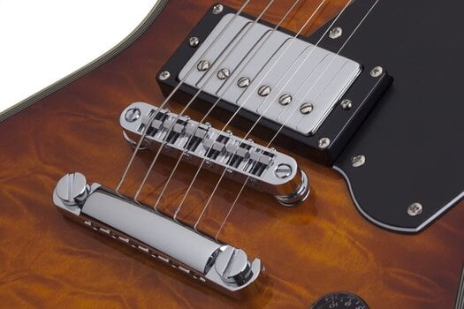 Električna gitara Schecter E-1 CUSTOM VSB Vintage Sunburst Električna gitara - 8