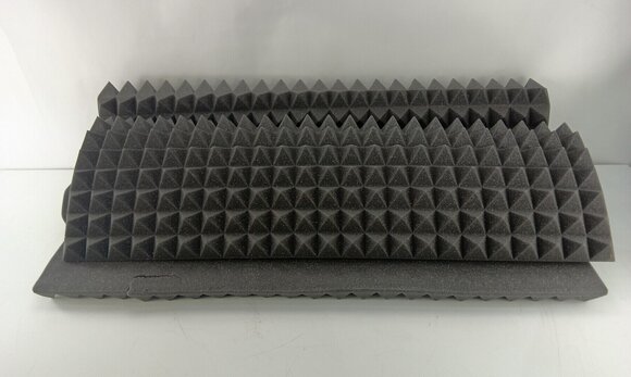 Absorberende skumpanel Mega Acoustic PA-PMP5 115x195x5 Dark Gray Absorberende skumpanel (Beskadiget) - 2