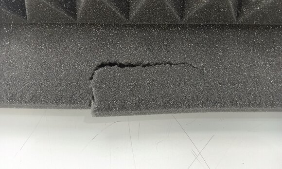 Absorberende skumpanel Mega Acoustic PA-PMP5 115x195x5 Dark Gray Absorberende skumpanel (Beskadiget) - 3