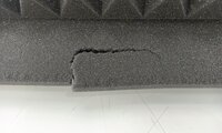 Mega Acoustic PA-PMP5 115x195x5 Dark Gray Absorberende skumpanel