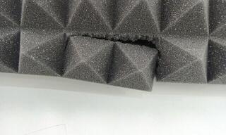 Absorberende skumpanel Mega Acoustic PA-PMP5 115x195x5 Dark Gray Absorberende skumpanel (Beskadiget) - 3