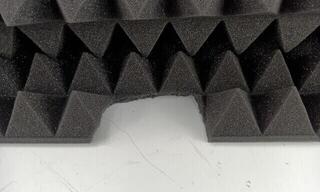 Sugerianti putplasčio plokštė Mega Acoustic PA-PMP5 115x195x5 Dark Gray Sugerianti putplasčio plokštė (Pažeistas) - 2