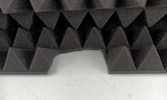 Absorberende skumpanel Mega Acoustic PA-PMP5 115x195x5 Dark Gray Absorberende skumpanel (Beskadiget) - 3