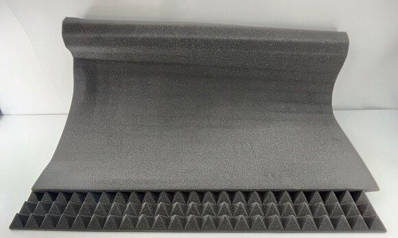 Absorberende skumpanel Mega Acoustic PA-PMP5 115x195x5 Dark Gray Absorberende skumpanel (Beskadiget) - 2