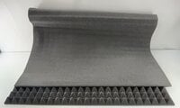 Mega Acoustic PA-PMP5 115x195x5 Dark Gray Absorberende skumpanel