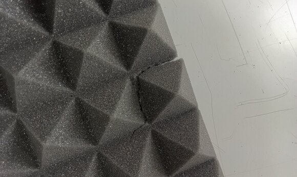 Apsorpcijska ploča od pjene Mega Acoustic PA-PMP5 115x195x5 Dark Gray Apsorpcijska ploča od pjene (Oštećeno) - 4