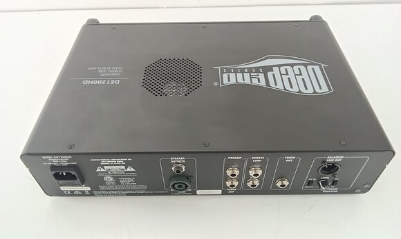 Basszusgitár erősítő fej Kustom DE1200HD Basszusgitár erősítő fej (Használt ) - 5
