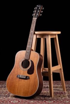 Guitarra acústica Pasadena PD-450 All Solid Vintage Natural Guitarra acústica (Como nuevo) - 9