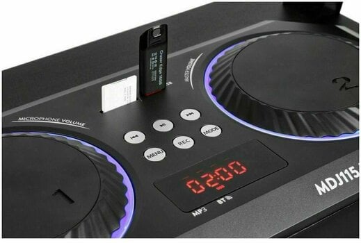 Desktop DJ-speler Fenton Megatron 120W - 6