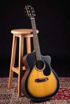 Guitarra Jumbo Pasadena PGC-100 Sunburst Guitarra Jumbo - 11