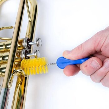 Cleaning Cloth MusicNomad MN765 Premium Trumpet Brush Set, 3 pcs. Cleaning Cloth - 12