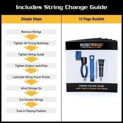 Tool for Guitar MusicNomad MN218 String Change Tool Kit Tool for Guitar - 6