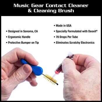 Guitar Care MusicNomad MN287 JackPot Music Gear Contact Cleaner Set - 7