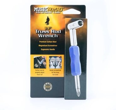 Tool for Guitar MusicNomad MN610 Truss Rod Neck Relief Measure and Adjust Kit Tool for Guitar - 6