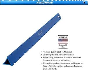 Tool for Guitar MusicNomad Tri-Beam 3'n 1 Dual Notched Straight Edge & Precision Tool for Guitar - 1