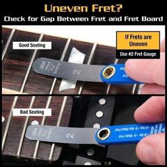 Tool for Guitar MusicNomad MN840 Precision Fret Gauge Tool for Guitar - 5