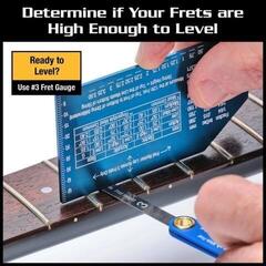 Tool for Guitar MusicNomad MN840 Precision Fret Gauge Tool for Guitar - 6