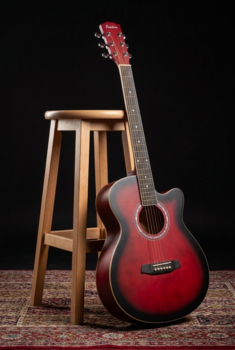 Jumbo akustična gitara Pasadena PGC-10 Red Burst Jumbo akustična gitara - 9