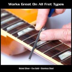 Tool for Guitar MusicNomad MN870 Precision Fret Rocker+ and Fret Gauge Kit Tool for Guitar - 3